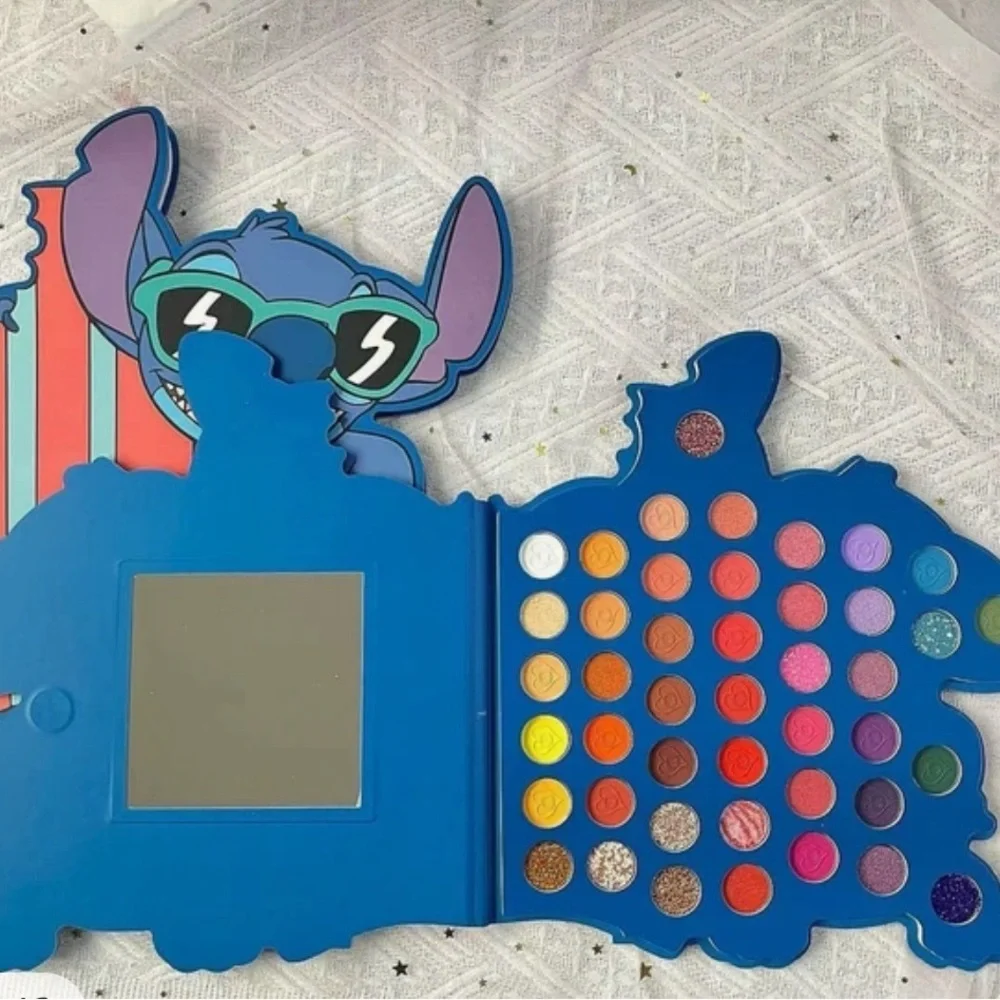 New Cartoon Stitch 45Color Eye‎ Shadow Palette Kawaii